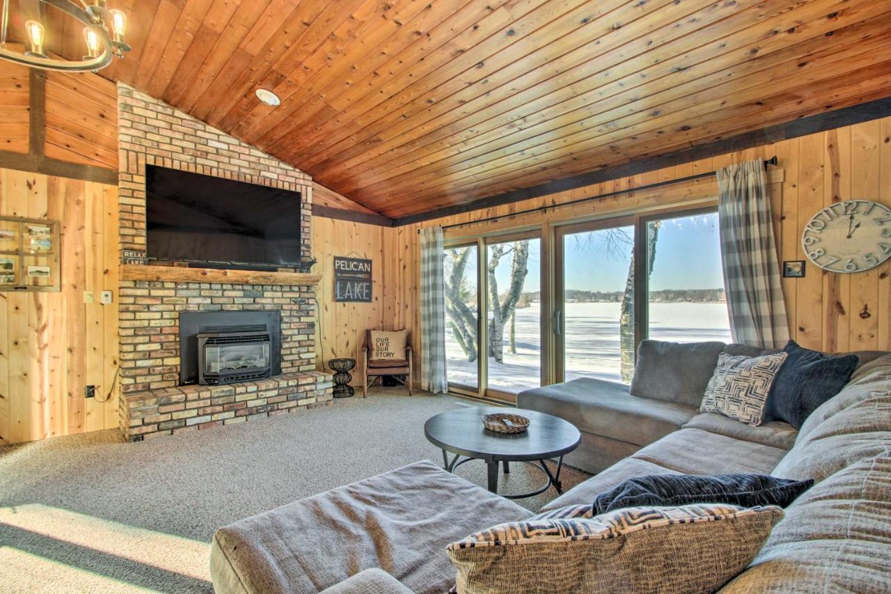 Pelican Lake Getaway On Stunning Peninsula! Pequot Lakes Esterno foto