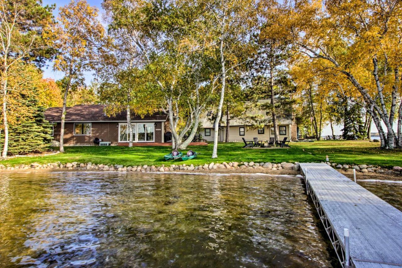 Pelican Lake Getaway On Stunning Peninsula! Pequot Lakes Esterno foto